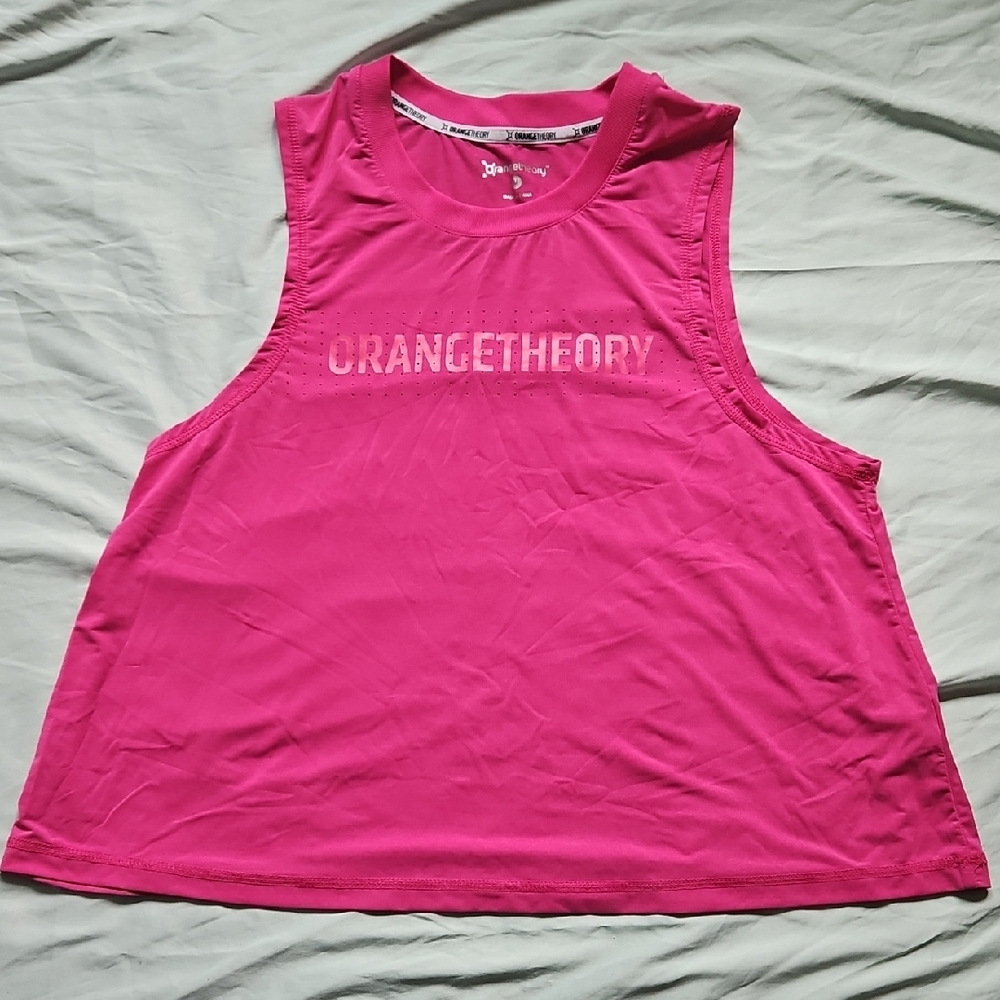 Orangetheory Pink Muscle Tee